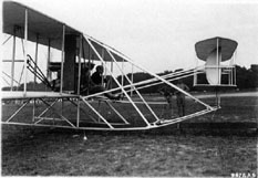Wright Brothers plane rudder