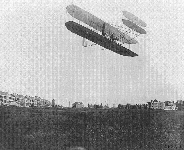 Wright Brother plane at Fort Meyer Virginia