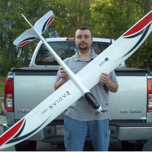 parkzone radian glider