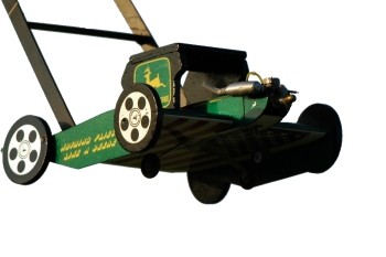 lawn mower rc plane